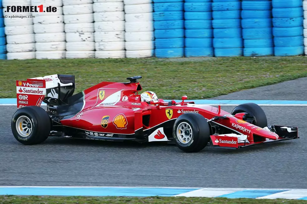 Foto zur News: Sebastian Vettel (Ferrari)