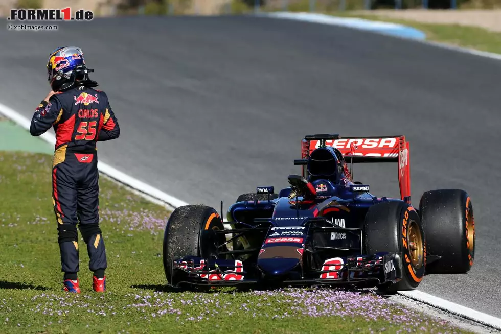 Foto zur News: Carlos Sainz jun. (Toro Rosso)