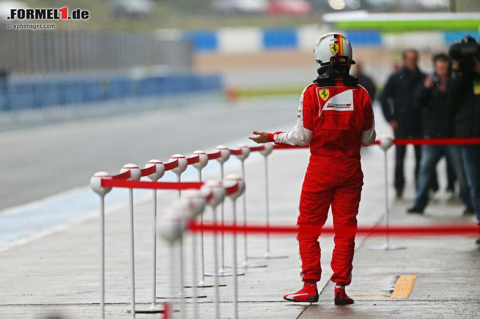 Foto zur News: &amp;quot;Man muss die Füße am Boden lassen&amp;quot;, sagt Vettel. &amp;quot;Es gibt sehr viel zu tun, aber ich denke, das Potenzial ist da.&amp;quot;