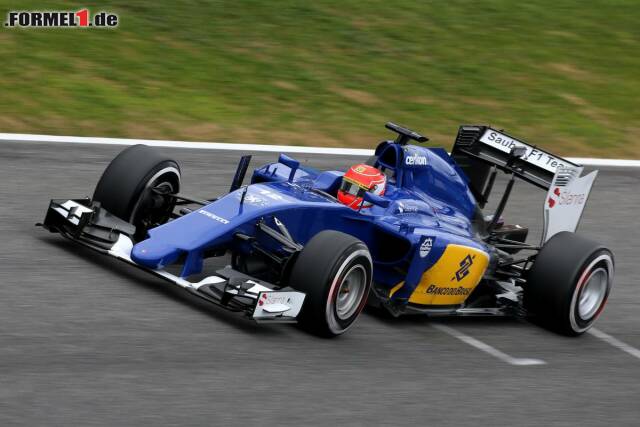 Foto zur News: Dritter Testtag, dritte Bestzeit für Ferrari-Power - diesmal aber nicht für das Werks-, sondern für das Sauber-Kundenteam mit Grand-Prix-Rookie Felipe Nasr am Steuer.