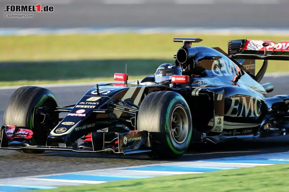 Foto zur News: Romain Grosjean (Lotus)