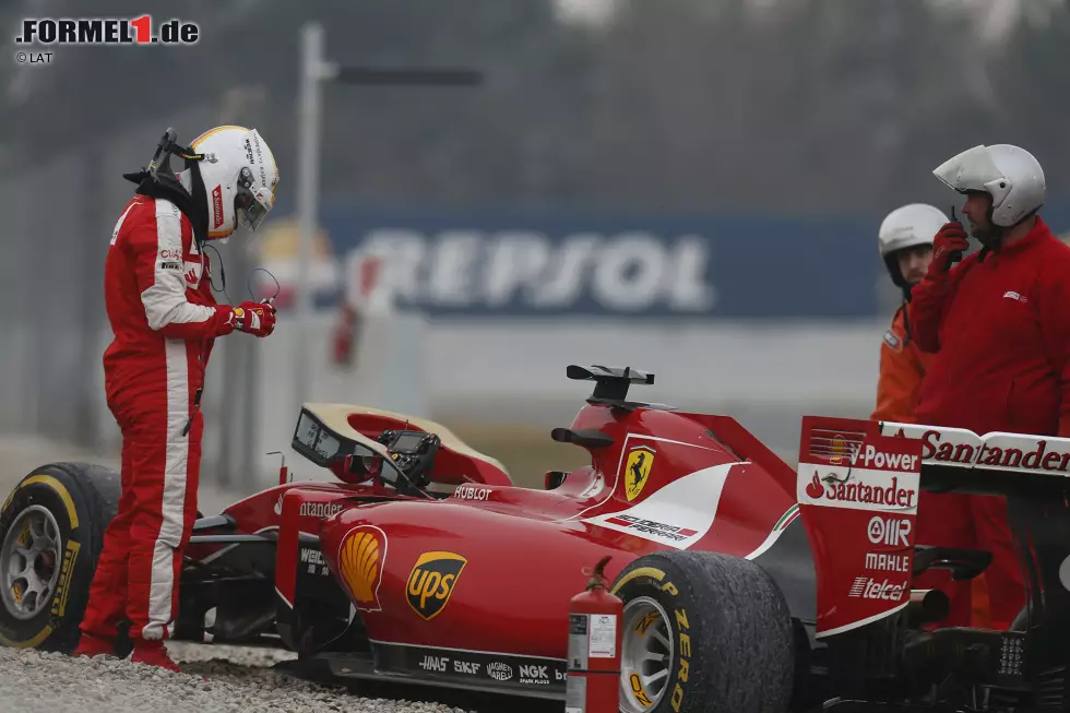 Foto zur News: Sebastian Vettel (Ferrari)