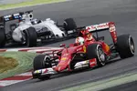 Gallerie: Sebastian Vettel (Ferrari) und Valtteri Bottas (Williams)