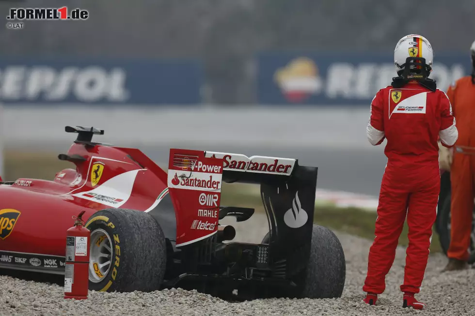 Foto zur News: Sebastian Vettel (Ferrari)