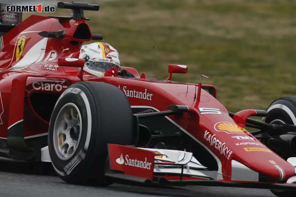 Foto zur News: Sebastian Vettel (Ferrari)