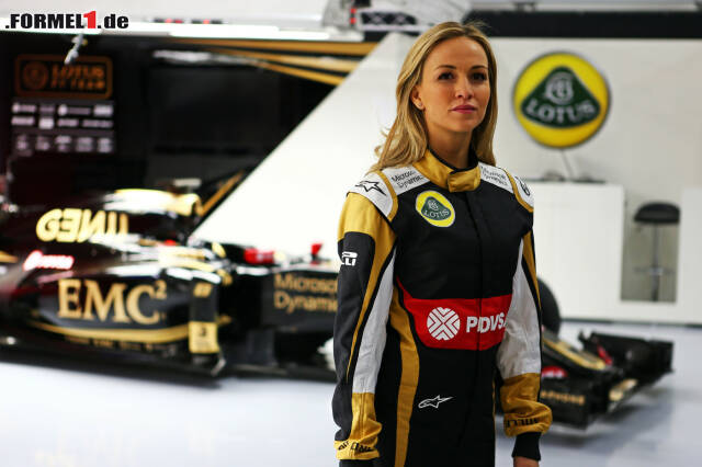Foto zur News: Carmen Jorda ist neue Entwicklungsfahrerin von Lotus.