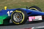 Foto zur News: FloViz-Farbe bei Felipe Nasr (Sauber)