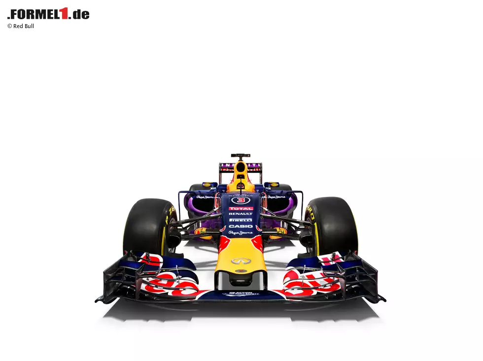 Foto zur News: Lackierung des Red-Bull-Renault RB11 für die Formel-1-Saison 2015