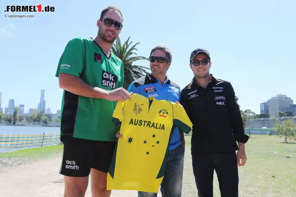 Foto zur News: Sergio Perez (Force India)