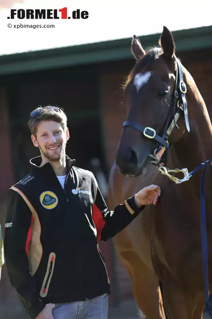 Foto zur News: Romain Grosjean (Lotus)