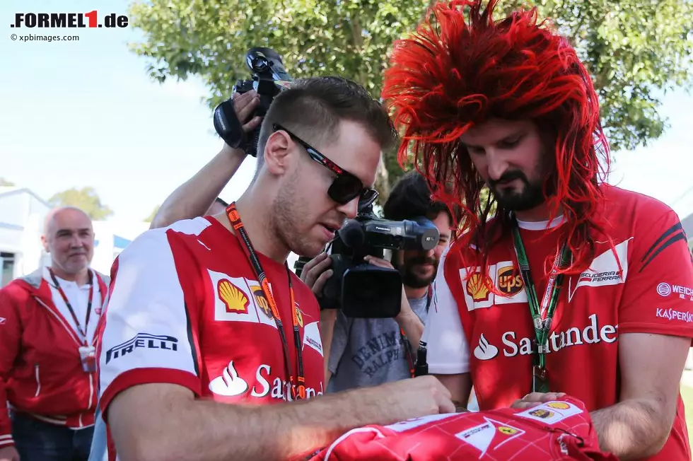 Foto zur News: Sebastian Vettel (Scuderia Ferrari)