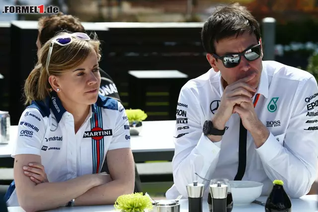 Foto zur News: Susie Wolff stünde als Ersatz für Valtteri Bottas bereit