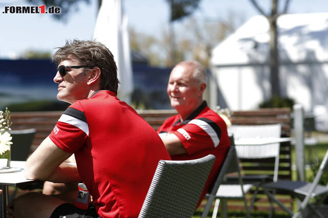 Foto zur News: Graeme Lowdon und John Booth sonnen sich wieder im Formel-1-Paddock