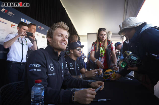 Foto zur News: Streithähne: Wie eng wird es zwischen Nico Rosberg und Lewis Hamilton?
