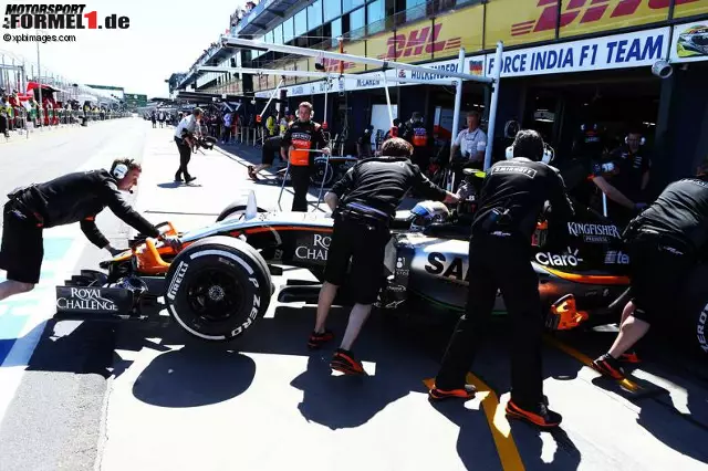 Sergio Perez (Force India) Foto zur News: Sergio Perez (Force India)