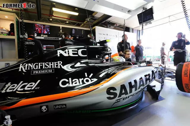 Sergio Perez (Force India) Foto zur News: Sergio Perez (Force India)