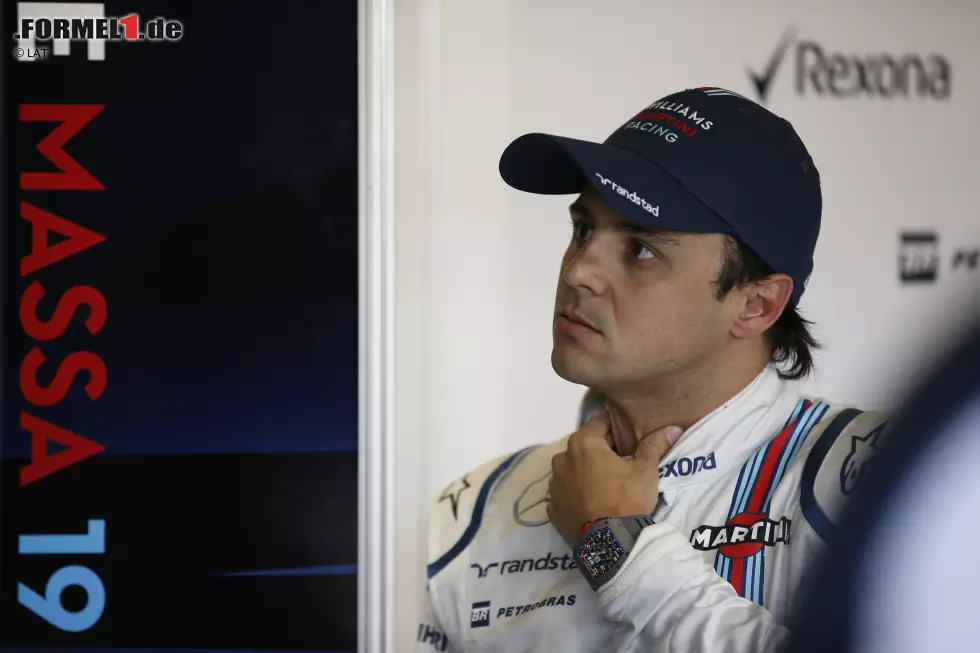 Foto zur News: Auch Felipe Massa (Williams Martini Racing) war zum Zuschauen gezwungen, am Vormittag aber wie Ricciardo überzeugend unterwegs