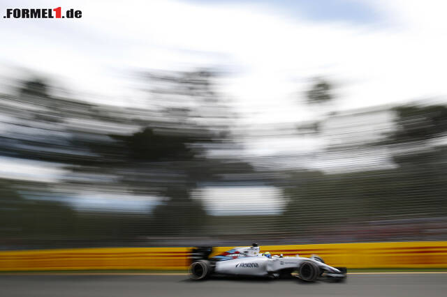 Foto zur News: Felipe Massa zeigte auf dem dritten Rang (+1,391 Sekunden), dass auch der Williams mit Mercedes-Power top in Form ist