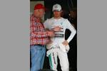 Foto zur News: Niki Lauda und Nico Rosberg (Mercedes)