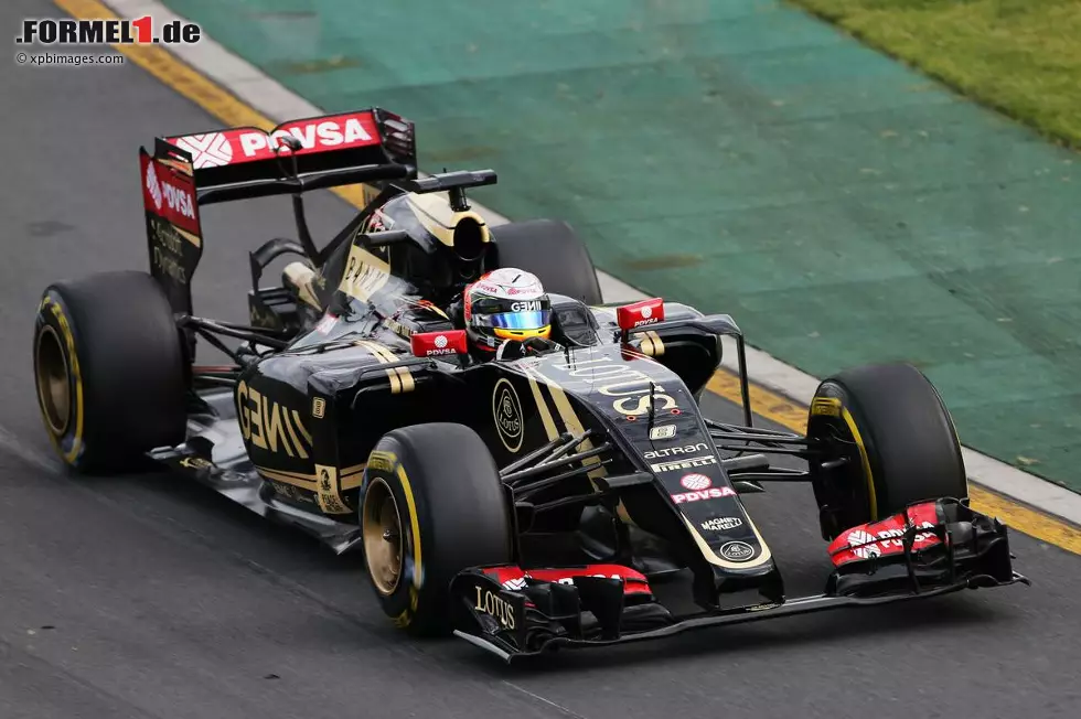 Foto zur News: Romain Grosjean (Lotus)