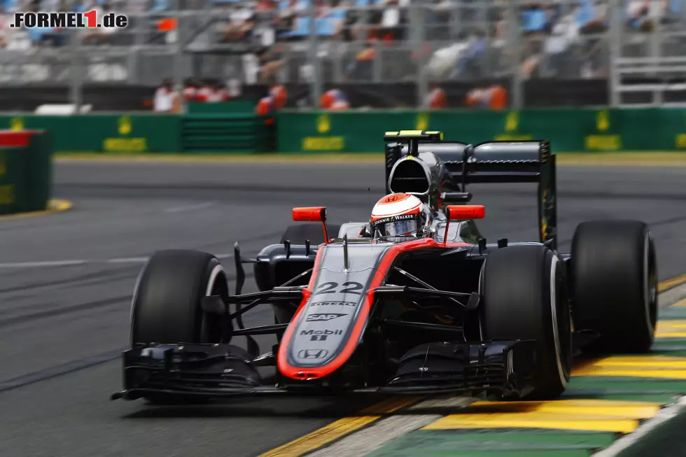 Foto zur News: Jenson Button (McLaren Honda)