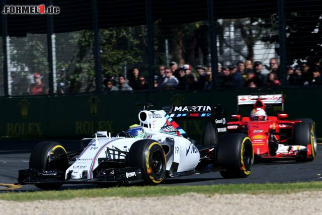 Foto zur News: Felipe Massa verlor das Taktik-Duell gegen Sebastian Vettel