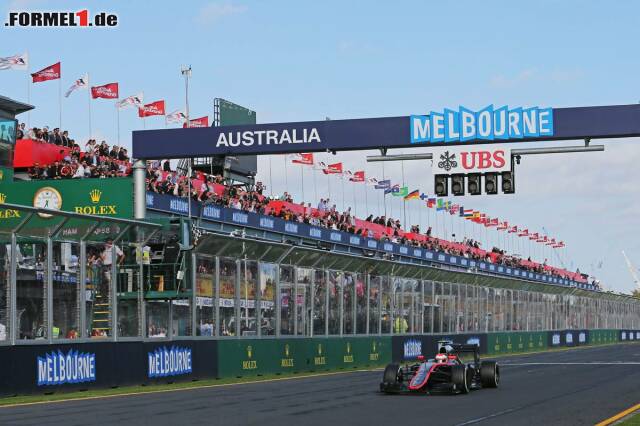 Foto zur News: Jenson Button im Ziel: Das Highlight des Wochenendes für McLaren