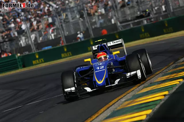 Foto zur News: Felipe Nasr (Sauber F1 Team)