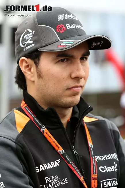 Foto zur News: Sergio Perez (Force India)