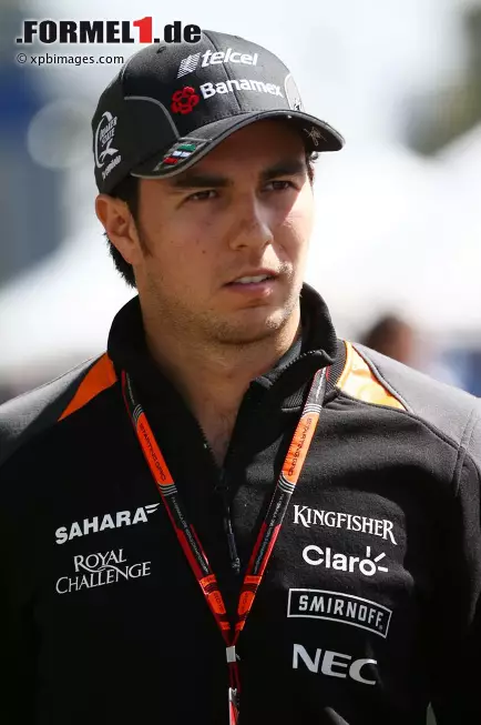 Foto zur News: Sergio Perez (Force India)