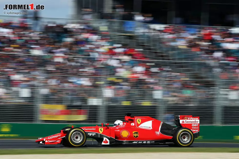 Foto zur News: Sebastian Vettel (Ferrari)