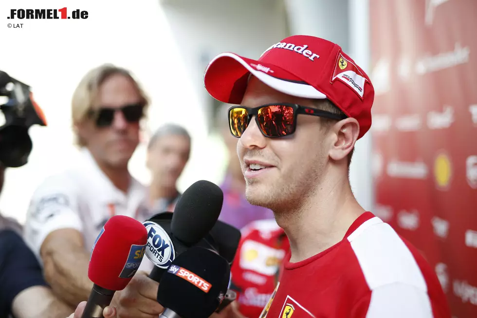 Foto zur News: Sebastian Vettel (Ferrari)