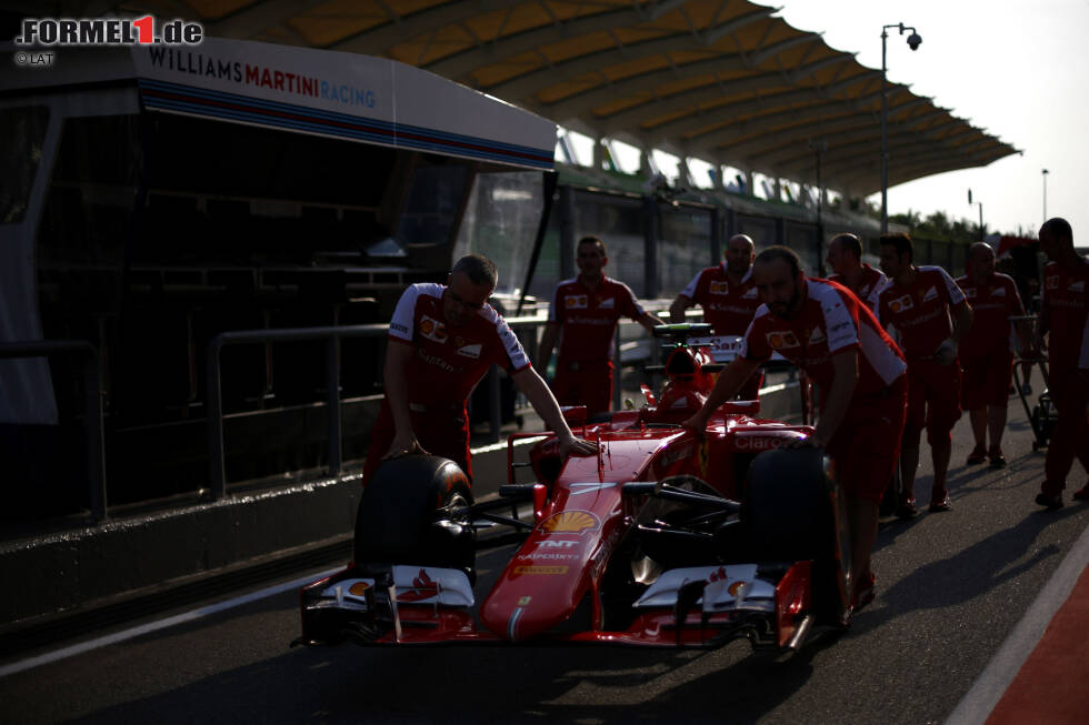 Foto zur News: Der Ferrari von Kimi Räikkönen