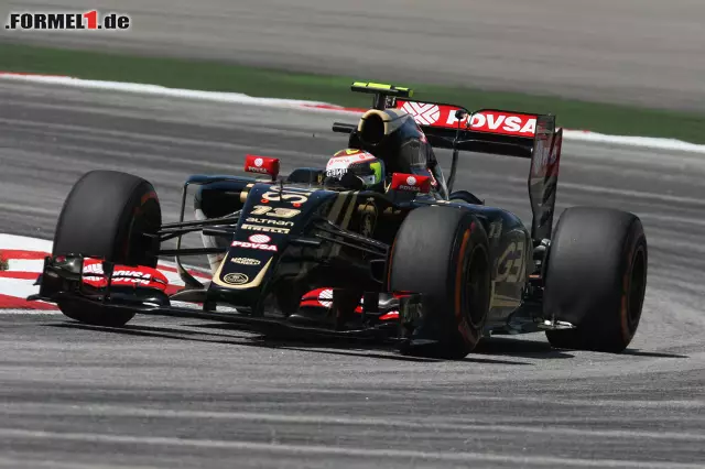 Pastor Maldonado verpasste auf dem elften Rang mit 2,087 Sekunden Abstand den Sprung in die Top knapp Foto zur News: Pastor Maldonado verpasste auf dem elften Rang mit 2,087 Sekunden Abstand den Sprung in die Top knapp