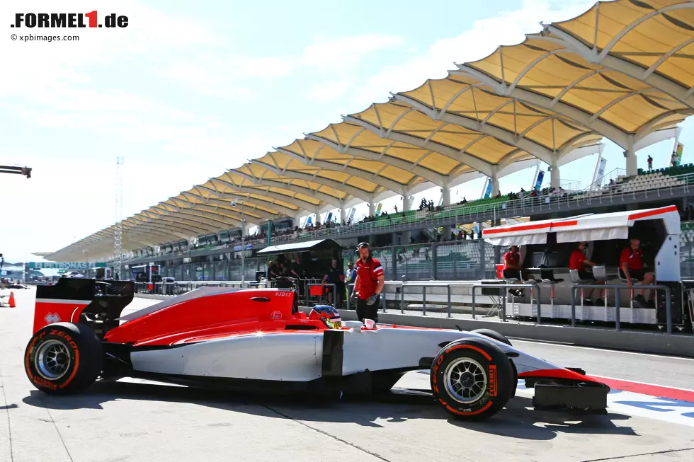 Foto zur News: Und er fährt! Will Stevens (Manor-Marussia)