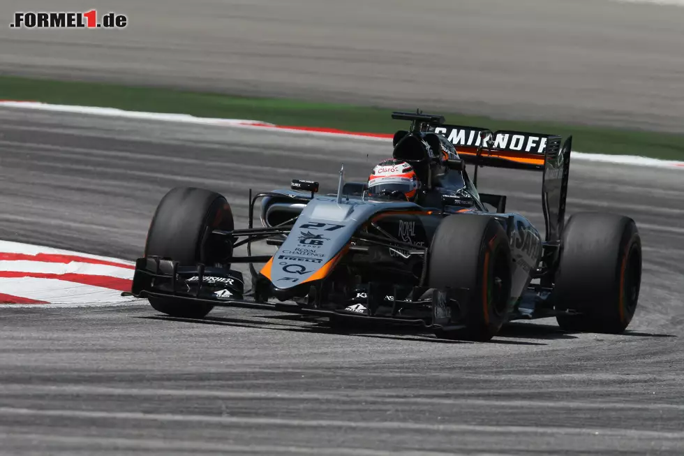 Foto zur News: Nico Hülkenberg belegte am Freitagnachmittag mit 2,540 Sekunden Rückstand einen enttäuschenden 15. Rang
