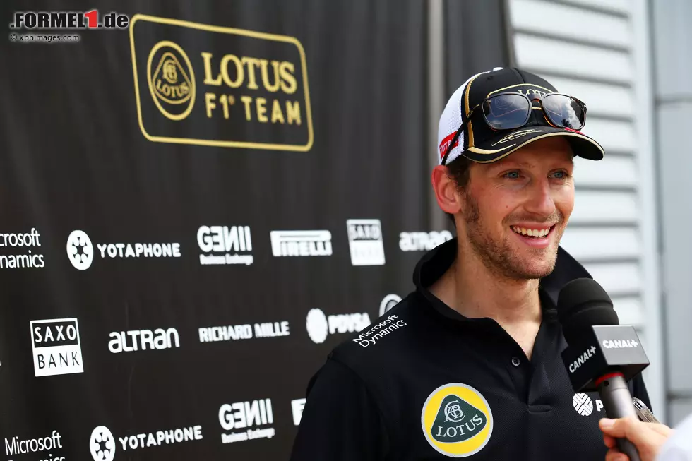 Foto zur News: Romain Grosjean (Lotus)