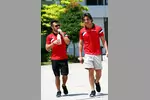 Foto zur News: Will Stevens (Manor-Marussia) und Roberto Merhi (Manor-Marussia)