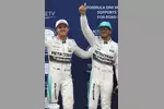 Foto zur News: Lewis Hamilton (Mercedes) und Nico Rosberg (Mercedes)