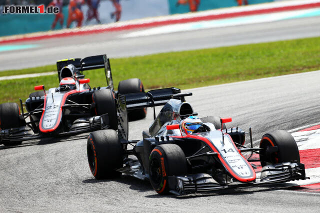 Foto zur News: Fernando Alonso Jenson Button (McLaren Honda)