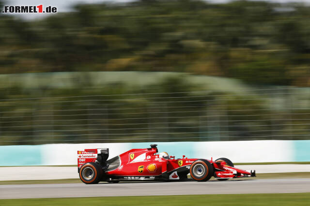 Foto zur News: Sebastian Vettel stellte seinen Ferrari in Schanghai auf Startplatz drei