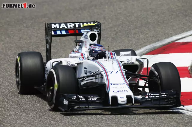 Valtteri Bottas (Williams) folgte auf Position sieben (+1,631 Sekunden) vor einem erneut starken... Foto zur News: Valtteri Bottas (Williams) folgte auf Position sieben (+1,631 Sekunden) vor einem erneut starken...