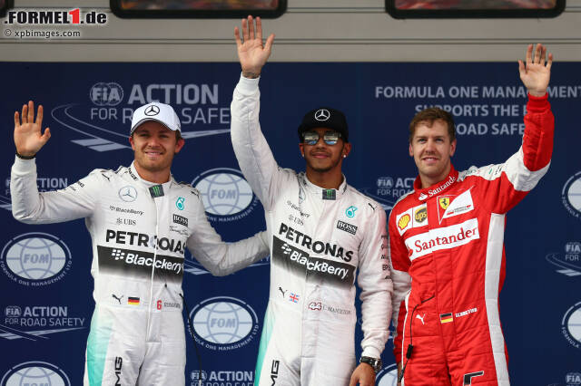 Foto zur News: Lewis Hamilton und Nico Rosberg waren emotional Welten voneinander entfernt