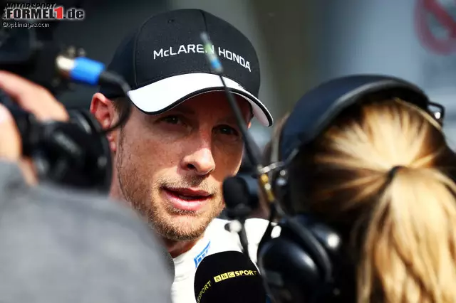 Jenson Button (McLaren Honda) Foto zur News: Jenson Button (McLaren Honda)