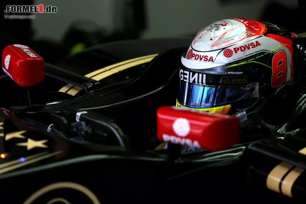 Foto zur News: Romain Grosjean (Lotus)