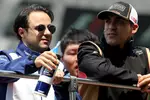 Foto zur News: Felipe Massa (Williams) und Pastor Maldonado (Lotus)