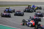 Gallerie: Felipe Nasr (Sauber), Romain Grosjean (Lotus), Pastor Maldonado (Lotus), Marcus Ericsson (Sauber), Daniil Kwjat (Red Bull) und Max Verstappen (Toro Rosso)