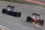Foto zur News: Daniil Kwjat (Red Bull) und Daniel Ricciardo (Red Bull)