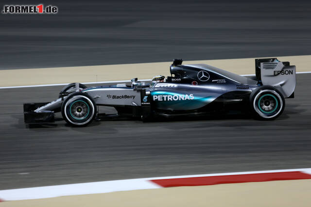 Gegen Lewis Hamilton war im Bahrain-Qualifying kein Kraut gewachsen Gegen Lewis Hamilton war im Bahrain-Qualifying kein Kraut gewachsen