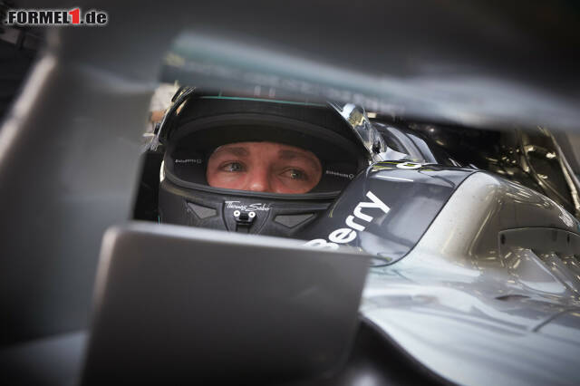 Foto zur News: ... der Deutsche sogar Landsmann Nico Rosberg hinter sich lassen konnte, der 0,558 Sekunden Rückstand hatte (bei Vettel waren es 0,411)